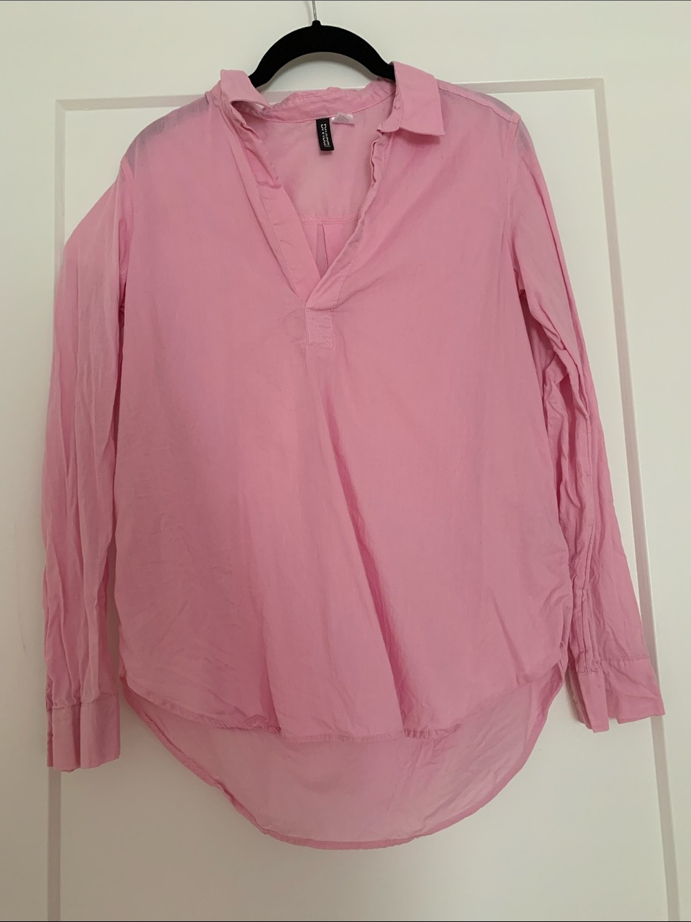 Divided Pink Button-Down Shirt